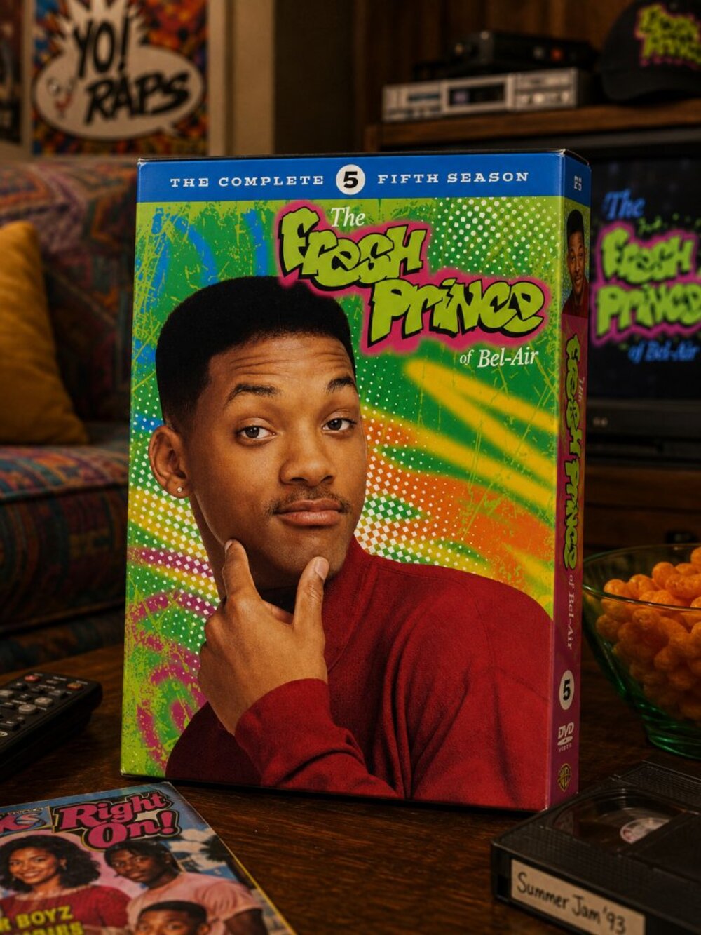 The Fresh Prince of Bel-Air Complete Fifth Season 5 (3-DVD Set, Region 1)